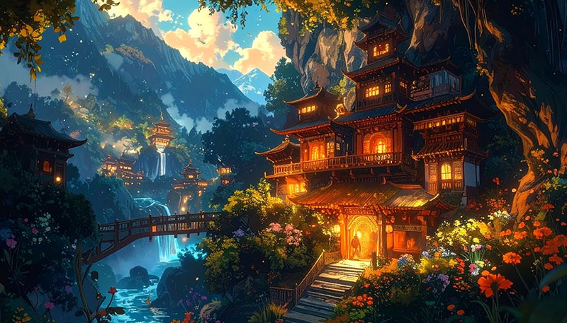 Bhutanese Temple