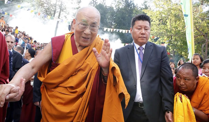 Tenzin Gyatso, besser bekannt als Dalai Lama