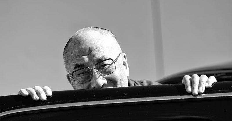 The Dalai Lama in 2012 at MIT