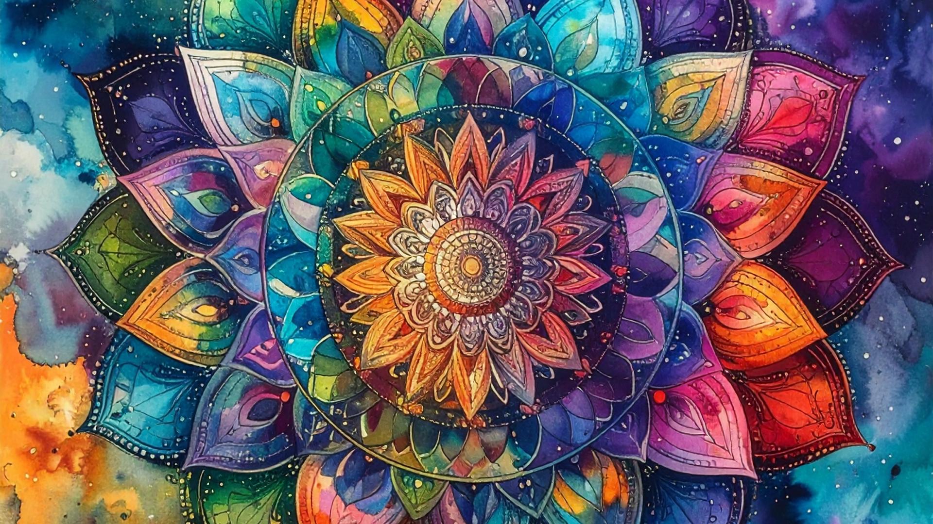 Tistrya : Le Mandala : un voyage intérieur à travers le dessin sacré