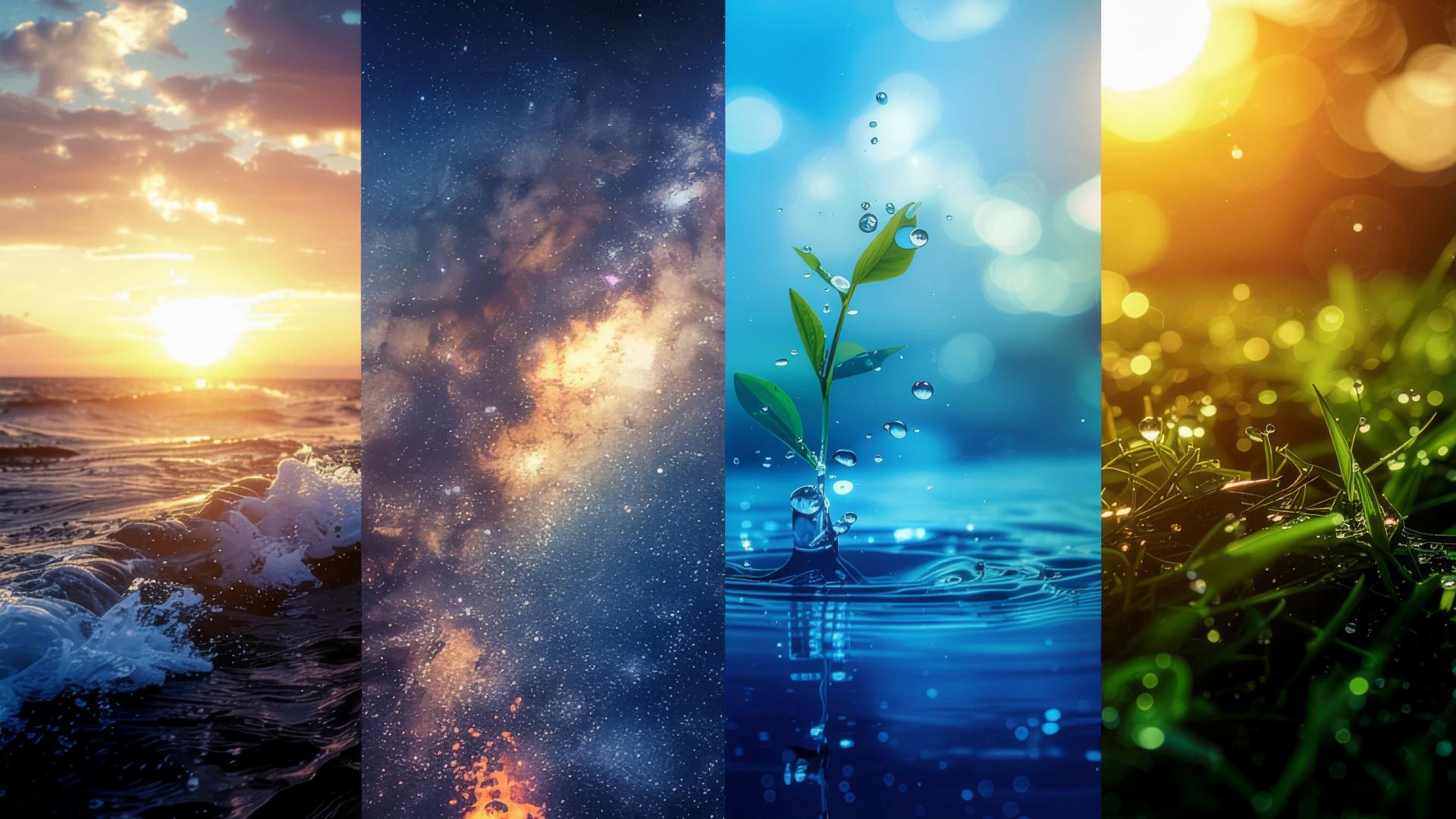 Tistrya : Le symbolisme des éléments (eau, feu, air, terre, éther)