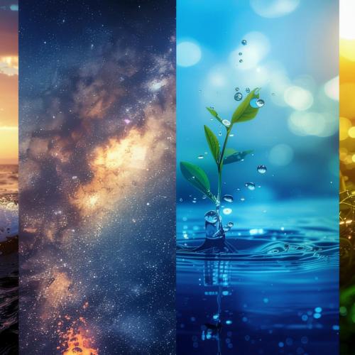 Le symbolisme des éléments (eau, feu, air, terre, éther)