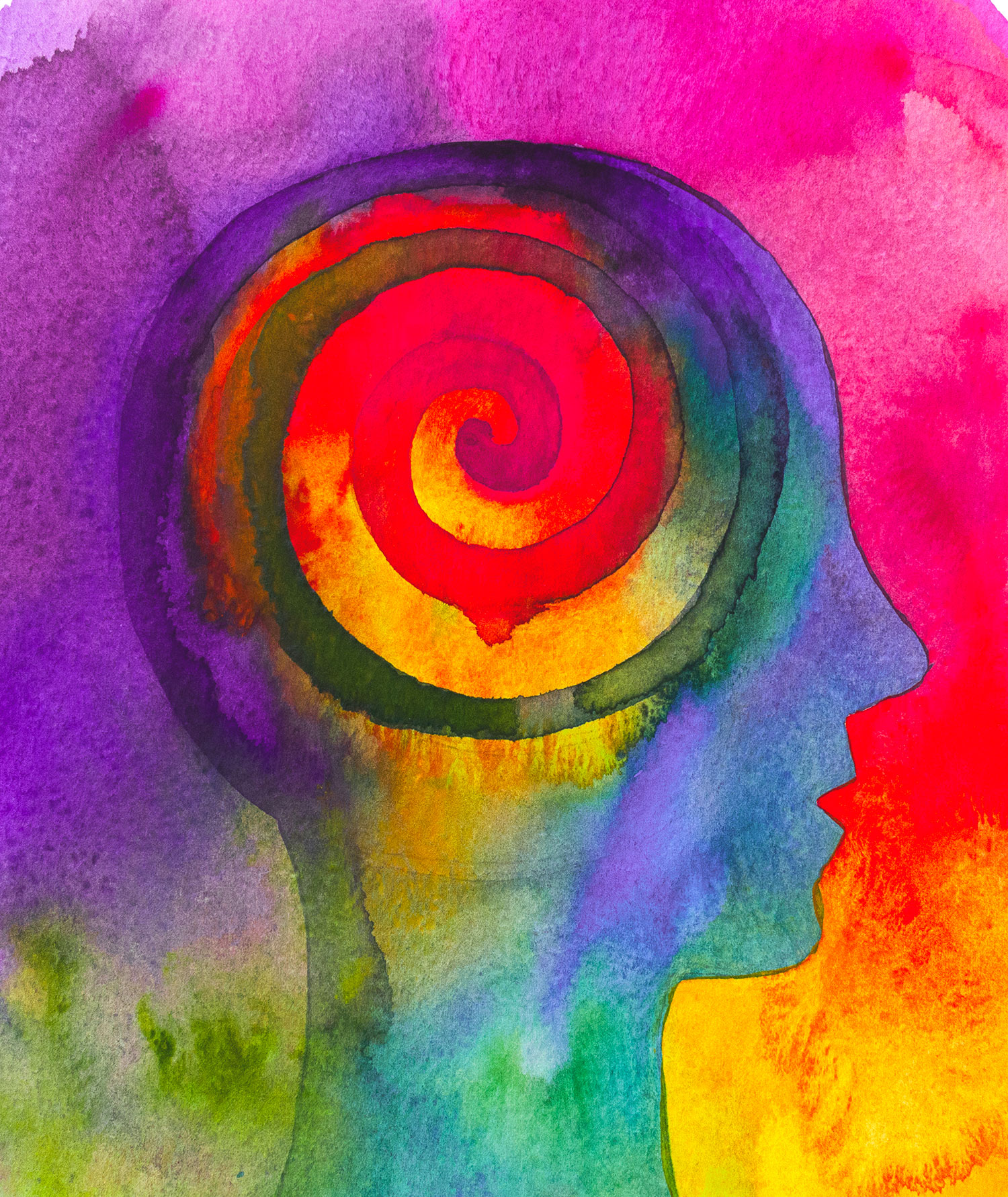 Le pouvoir de la Pensée Positive : Cerveau qui tourne en rond