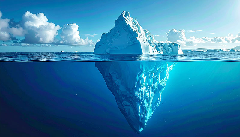 Métaphore de l’iceberg en psychologie