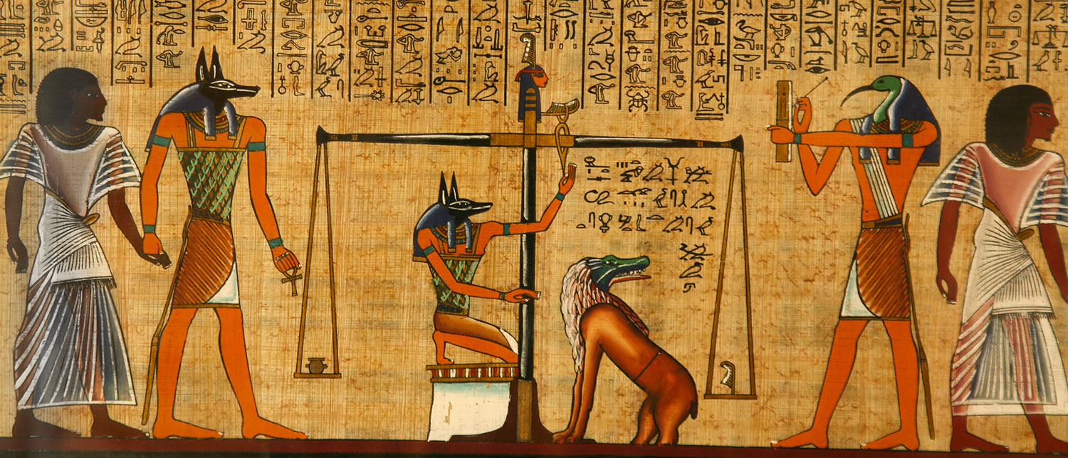 Papyrus des morts Égypte ancienne